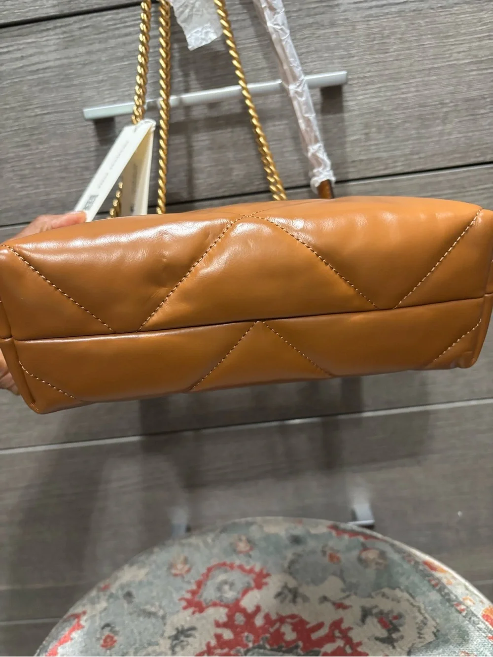 NWT - Tory Burch Small Kira Diamond Quilted Convertible Shoulder Bag